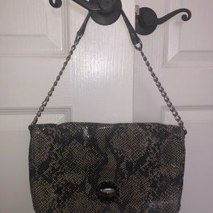 Snake skin Clutch